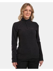 Kilpi Bluza polarowa "Almeri" w kolorze czarnym rozmiar: 38. Czarne bluzy Kilpi, bez wzorów, z polaru, bez kaptura. Za 127,65 zł.
