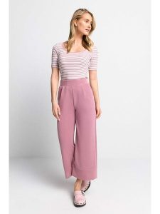Rich & Royal Top w kolorze jasnoróżowo-białym rozmiar: XL. Białe topy Rich & Royal, xl, bez wzorów, z bawełny, bez kołnierzyka, bez ramiączek. Za 74,63 zł.