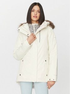 Columbia Kurtka zimowa Suttle Mountain™ II Insulated Jacket Écru Regular Fit. Kurtki Columbia, na zimę, xl, bez wzorów, z syntetyku, bez kaptura. Za 579,99 zł.