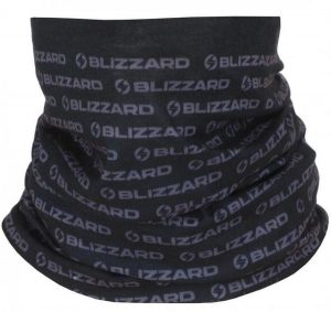 Bandana chusta komin wielofunkcyjny Blizzard Tube. Czarne apaszki i chusty BLIZZARD, bez wzorów, z materiału. Za 24,00 zł.