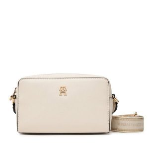 Torebka Tommy Hilfiger. Białe listonoszki TOMMY HILFIGER, bez wzorów, bez dodatków. Za 409,99 zł.