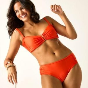 Damskie majtki bikini Aceana High Rise. Brązowe bikini Regatta, bez wzorów, z elastanu. Za 142,00 zł.