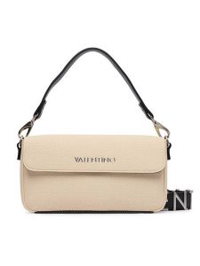 Valentino Torebka Alexia Summer VBSA0D04 Beżowy. Brązowe torebki klasyczne Valentino, bez wzorów, ze skóry, bez dodatków. Za 509,99 zł.