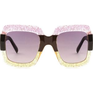 Różowe Okulary Beauty. Okulary przeciwsłoneczne marki Born2be. Za 39,99 zł.