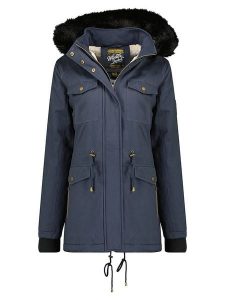 ANAPURNA Parka "Celestana" w kolorze granatowym rozmiar: L. Niebieskie płaszcze ANAPURNA, l, bez wzorów, bez kaptura. Za 232,78 zł.