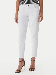 Fracomina Jeansy FP26SV8000W61501 Biały Slim Fit. Białe jeansy Fracomina, bez wzorów, z bawełny. Za 359,99 zł.