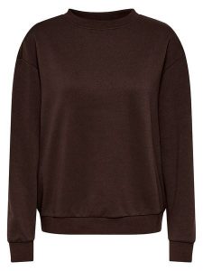 JDY Bluza "Nanna" w kolorze brązowym rozmiar: XL. Brązowe bluzy JDY, xl, bez wzorów, bez kaptura. Za 99,95 zł.