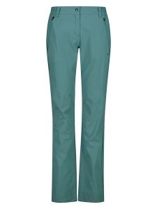 Cmp Spodnie narciarskie w kolorze turkusowym rozmiar: 34. Niebieskie spodnie sportowe CMP, bez wzorów, z syntetyku, narciarskie. Za 97,51 zł.