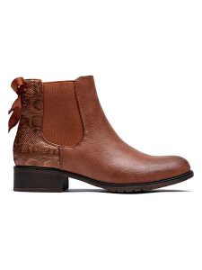Foreverfolie Sztyblety w kolorze jasnobrązowym rozmiar: 37. Brązowe buty sportowe Foreverfolie, bez wzorów, bez zapięcia. Za 129,95 zł.