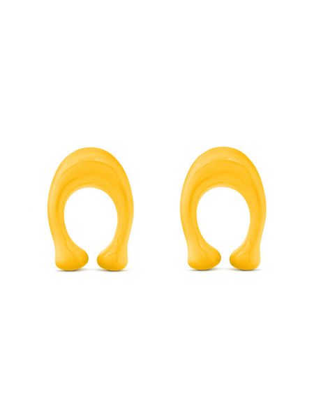 Coach Kolczyki 37506222 Złoty. Żółte kolczyki Coach, metalowe. Za 139,99 zł.