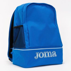Plecak sportowy piłkarski Joma Training III z kieszenią na obuwie. Niebieskie plecaki JOMA. Za 89,99 zł.
