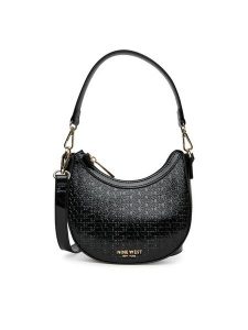 Nine West Torebka GLAR1 Czarny. Czarne torebki klasyczne Nine West, bez wzorów, z materiału, bez dodatków. Za 169,99 zł.