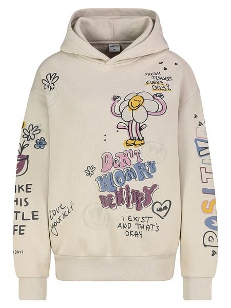 Sublevel Bluza w kolorze kremowym rozmiar: L. Brązowe bluzy Sublevel, l, bez wzorów, z kapturem. Za 184,02 zł.