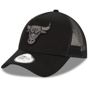 Czapka Trucker New Era NBA Chicago Bulls. Czarne czapki New Era, bez wzorów, z bawełny. Za 140,55 zł.