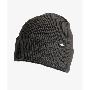 Czapka zimowa DZIK® szara. Szare czapki DZIK, bez wzorów, ze skóry. Za 139,99 zł.