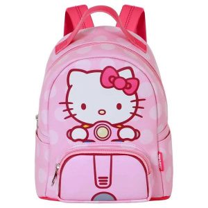 Plecak szkolny HELLO KITTY Poliester. Czerwone plecaki HELLO KITTY. Za 278,50 zł.