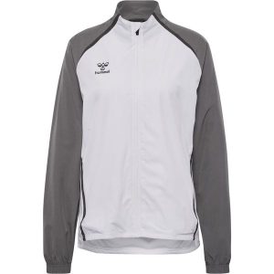 Damska bluza dresowa Hummel Lead 2.0. Białe bluzy Hummel, bez wzorów, z dresówki, bez kaptura. Za 278,00 zł.