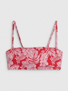 4F Góra od bikini damska - czerwona L. Czerwone bikini 4f, bez wzorów, z materiału. Za 69,99 zł.