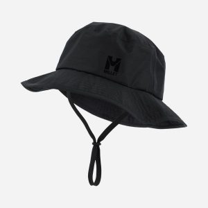 Kapelusz turystyczny Millet Rainproof Hat Czarny wodoodporny. Czarne kapelusze Millet, bez wzorów, sportowe. Za 179,00 zł.