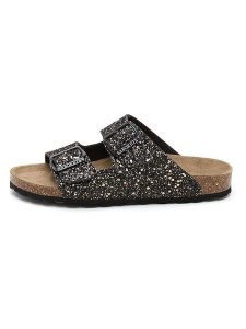 SABOKETS Klapki w kolorze czarnym rozmiar: 39. Czarne klapki SABOKETS, bez wzorów, z otwartym noskiem, bez obcasa. Za 126,99 zł.