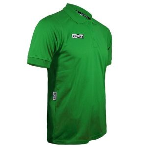 Koszulka polo Keeza Derby z krótkim rękawkiem. Zielone bluzki KEEZA, m, bez wzorów, sportowe, bez kołnierzyka, bez ramiączek. Za 45,00 zł.