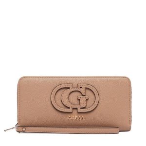 Portfel Guess. Brązowe portfele Guess, z aplikacjami. Za 294,99 zł.
