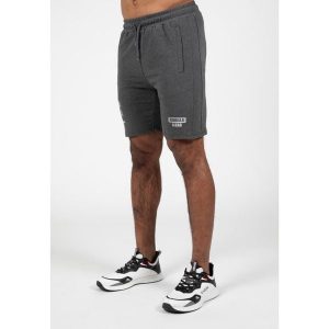 Lopez Szorty - Dark Szary Melange. Szare szorty GORILLA WEAR, bez wzorów. Za 209,00 zł.