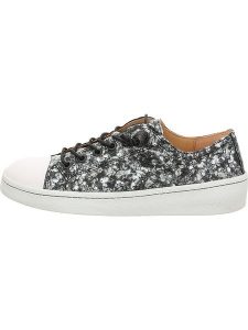 Think! Skórzane sneakersy w kolorze biało-czarnym rozmiar: 42. Białe trampki Think, bez wzorów, bez zapięcia. Za 276,71 zł.