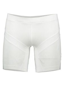 Asics Szorty sportowe "Agility" w kolorze białym rozmiar: S. Białe spodenki sportowe ASICS, s, bez wzorów, z materiału, outdoorowe. Za 69,42 zł.