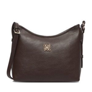 Torebka Nine West. Brązowe listonoszki Nine West, bez wzorów, bez dodatków. Za 199,99 zł.