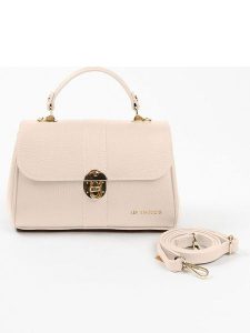 Lia Biassoni Skórzana torebka "Carsia" w kolorze beżowym - 27 x 19 x 13 cm rozmiar: onesize. Brązowe torebki klasyczne Lia Biassoni, bez wzorów, z materiału, przez ramię, bez dodatków. Za 282,99 zł.