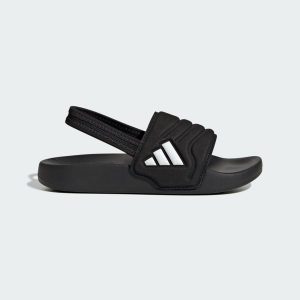 Klapki Adilette Estrap 2.0 Slides Children. Białe klapki ADIDAS, bez wzorów, bez obcasa. Za 109,00 zł.