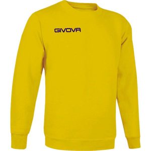 Bluza piłkarska dla dorosłych Givova Maglia One żółta. Żółte bluzy Givova, l, bez wzorów, bez kaptura. Za 83,00 zł.