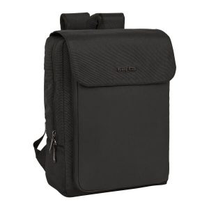 Plecak na Laptopa Safta Black Czarny. Czarne plecaki MBRANDS. Za 182,65 zł.