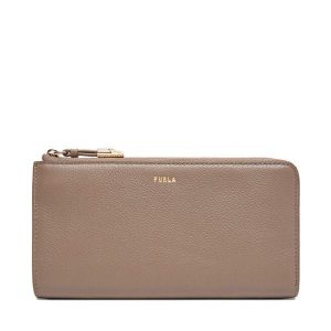 Portfel Furla. Brązowe portfele Furla, bez wzorów. Za 369,99 zł.