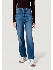 Calvin Klein Jeans Jeansy LV047E907G Niebieski Taper Fit. Niebieskie jeansy Calvin Klein Jeans, bez wzorów, z bawełny. Za 409,99 zł.