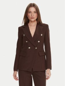 Maryley Marynarka 25IB139/43CO Brązowy Regular Fit. Brązowe marynarki i żakiety Maryley, s, bez wzorów, z syntetyku. Za 499,99 zł.