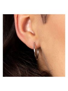 OR ÉCLAT Złote kolczyki-kreole "Sublime créoles" rozmiar: onesize. Szare kolczyki OR ÉCLAT, złote. Za 354,94 zł.