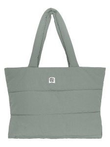 MOSS COPENHAGEN Shopper bag "Sasja Icon" w kolorze zielonym - 54 x 32 x 21 cm rozmiar: onesize. Zielone shopper bag Moss Copenhagen, bez wzorów, z materiału, na ramię, bez dodatków. Za 148,96 zł.