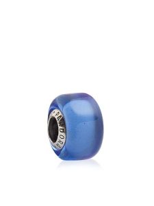 Pandora Srebrny charms ze szkłem Murano rozmiar: onesize. Szare zawieszki Pandora, srebrne. Za 152,45 zł.