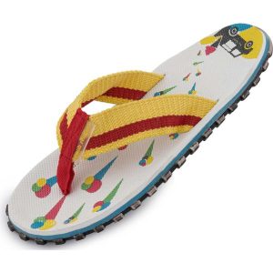 Damskie klapki Religion Cream Mix. Brązowe klapki True Religion, bez wzorów, bez obcasa. Za 146,99 zł.