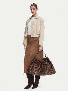 Liu Jo Torebka AF6194 E1164 Brązowy. Brązowe shopper bag Liu Jo, bez wzorów, z materiału, bez dodatków. Za 499,99 zł.