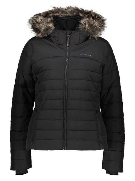 O'Neill Kurtka narciarska w kolorze czarnym rozmiar: L. Czarne kurtki sportowe O'Neill, l, bez wzorów, z materiału, bez kaptura, narciarskie. Za 374,23 zł.