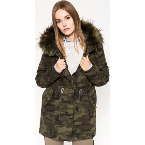 Medicine - Parka Grey Earth. Szare kurtki marki MEDICINE, z bawełny. W wyprzedaży za 159,90 zł.