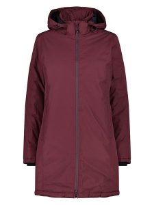 CMP Parka w kolorze czerwonym rozmiar: 38. Czerwone płaszcze CMP, m, bez wzorów, z tkaniny, bez kaptura. Za 259,74 zł.