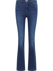 Mustang Dżinsy - Skinny fit - w kolorze granatowym rozmiar: W33/L34. Niebieskie jeansy Mustang, z aplikacjami. Za 127,35 zł.
