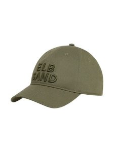 ELBSAND Czapka "Karu" w kolorze khaki rozmiar: onesize. Brązowe czapki ELBSAND, bez wzorów, z bawełny. Za 60,95 zł.
