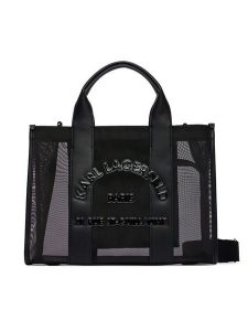 KARL LAGERFELD Torebka B2W50006 Czarny. Czarne torebki klasyczne KARL LAGERFELD, bez wzorów, z materiału, bez dodatków. Za 649,99 zł.