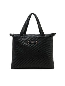Guess Torebka TWW953 00100 Czarny. Czarne torebki klasyczne Guess, z aplikacjami, ze skóry, bez dodatków. Za 539,99 zł.
