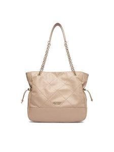 Nine West Torebka EO-Bellis-LX10277 Różowy. Czerwone shopper bag Nine West, bez wzorów, z materiału, bez dodatków. Za 349,99 zł.